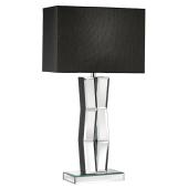 modern design elegans asztali lampa modern design nappali vilagitas uvegtest fekete ernyo atlatszo.jpg